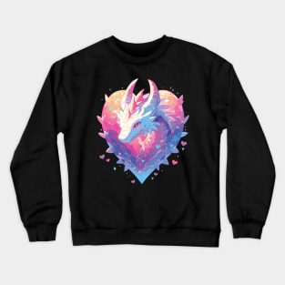 Kawaii - Dragon Heart Crewneck Sweatshirt